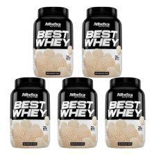 Kit 5X Best Whey - 900g Beijinho de Coco - Atlhetica Nutrition