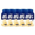 Kit 5X Best Whey - 900g Chocolate Branco - Atlhetica Nutrition