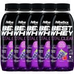 Kit 5X Best Whey Total Clean - 350ml  Uva Com Hibisco - Atlhetica Nutrition