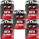 Kit 5X Beta Alanina - 300g Neutro - FTW