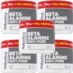 Kit 5X Beta-Alanine 100% Pure - 150g + 50g Gr�tis Sem Sabor - Atlhetica Nutrition