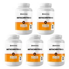 Kit 5X Betacaroteno- 120 Tabletes - NewNutrition