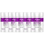 Kit 5X Biotina 100% Pura - 60 C�psulas - Body Action
