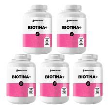 Kit 5X Biotina Plus -  120 C�psulas - NewNutrition