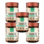 Kit 5X Bisglicinato de Magnesio - 60 C�psulas - Nutrify