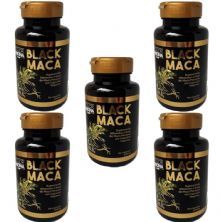 Kit 5X Black Maca - 60 C�psulas - Color Andina