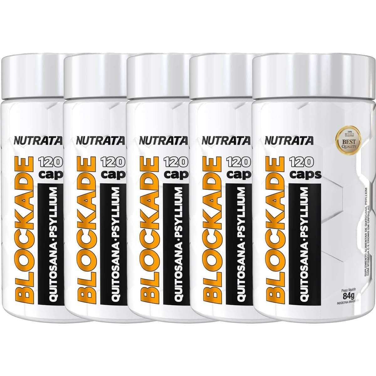 Kit 5X Blockade - 120 C�psulas - Nutrata