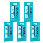 Kit 5X Body Protein - 1 Sach� 15g Neutro - Equaliv