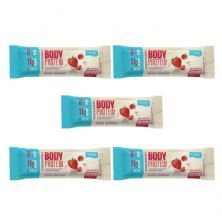 Kit 5X Body Protein Barra - 1 Unidade 40g Morango - Equaliv