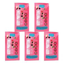 Kit 5X Body Protein Fresh - 1 Sach� 18g Frutas Brasileiras - Equaliv