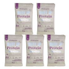 Kit 5X Body Up Protein - 1 Sach� 20g Baunilha & Caramelo - Sanavita