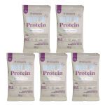 Kit 5X Body Up Protein - 1 Sach� 20g Baunilha & Caramelo - Sanavita