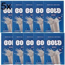 Kit 5X Bold Whey - 10 Sach�s 30g Cookies - Bold