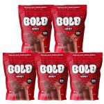 Kit 5X Bold Whey - 450g Refil Chocolate ao Leite - Bold