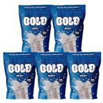 Kit 5X Bold Whey - 450g Refil Cookies e Cream - Bold