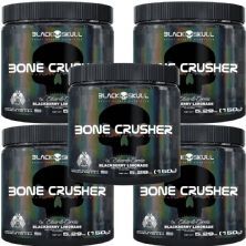 Kit 5X Bone Crusher - 150g Blackberry Lemonade - Black Skull