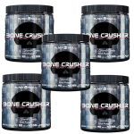 Kit 5X Bone Crusher - 300g Fruit Punch/Frutas Vermelhas - Black Skull