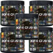 Kit 5X Bone Crusher Nova F�rmula - 150g Blueberry - Black Skull
