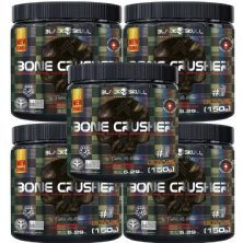 Kit 5X Bone Crusher Nova F�rmula - 150g Frutas Vermelhas - Black Skull