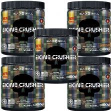 Kit 5X Bone Crusher Nova F�rmula - 300g Hot Orange - Black Skull