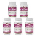 Kit 5X Boraprim - 60 C�psulas - Vitafor