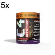 Kit 5X C4 Beta Pump Pr� Workout - 225g Frutas Roxas - New Millen