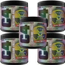 Kit 5X C4 Caffeine Free Pre-Workout - 220g Melancia - New Millen
