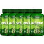 Kit 5X Cafe Verde 500mg 60 C�psulas - Herbamed