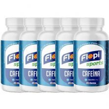 Kit 5X Cafe�na - 60 C�psulas - Flopi Sports
