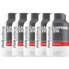 Kit 5X Caffeinex 210 - 90 C�psulas - Atl�tica Nutrition -
