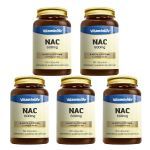 Kit 5X C�lcio + Vitamina D3 - 60 C�psulas - VitaminLife