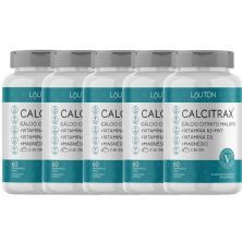 Kit 5X Calcitrax - 60 Comprimidos - Lauton Nutrition