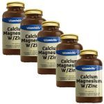 Kit 5X Calcium, Magnesium W/Zinc - 90 c�psulas - Vitaminlife