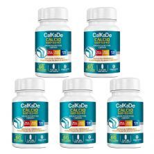 Kit 5X Calkade - 600mg 60 comprimidos - Catarinense Pharma