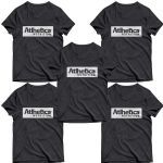 Kit 5X Camiseta Masculina - Atlhetica Nutrition Cinza G -  Atlhetica Nutrition