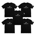 Kit 5X Camiseta - Preta Tamanho GG - Body Action