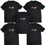 Kit 5X Camiseta Tradicional We Are FTW - Tamanho G Preta - FTW