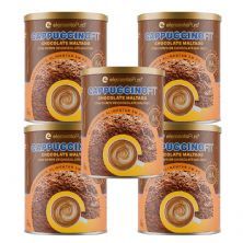 Kit 5X CappuccinoFit - 200g Chocolate Maltado - ElementoPuro