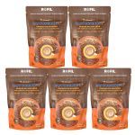 Kit 5X CappuccinoFit - 600g Refil Chocolate Maltado - ElementoPuro