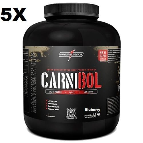 Kit 5X Carnibol - 1800g Bluberry - IntegralM�dica