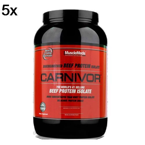 Kit 5X Carnivor - 952g Cappuccino - Musclemeds