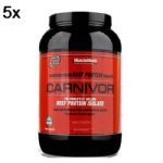 Kit 5X Carnivor - 952g Cappuccino - Musclemeds