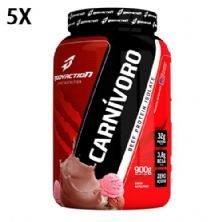 Kit 5X Carnivoro Beef Protein Isolate - 900g Napolitano - BodyAction