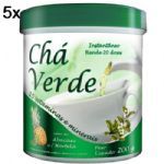 Kit 5X Ch� Verde - 200g Abacaxi com Hortel� - New Millen