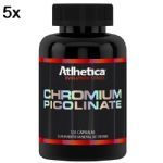 Kit 5X Chromium Picolinate - 120 C�psulas - Atlhetica Nutrition