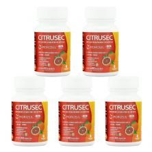 Kit 5X Citrusec - 60 C�psulas - Catarinense Nutri��o