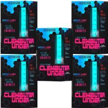 Kit 5X Clembuter Under Liquid Thermo - 250ml Red Fruits - Under Labz