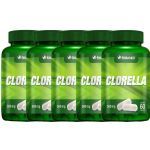 Kit 5X Clorella 500mg 60 C�psulas - Herbamed