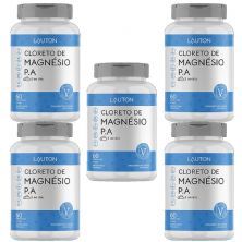 Kit 5X Cloreto de Magn�sio P.A - 60 C�psulas - Lauton Nutrition
