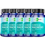 Kit 5X Cloreto de Magn�sio P.A. + Viatmina B6 - 60 C�psulas - QualyNutri